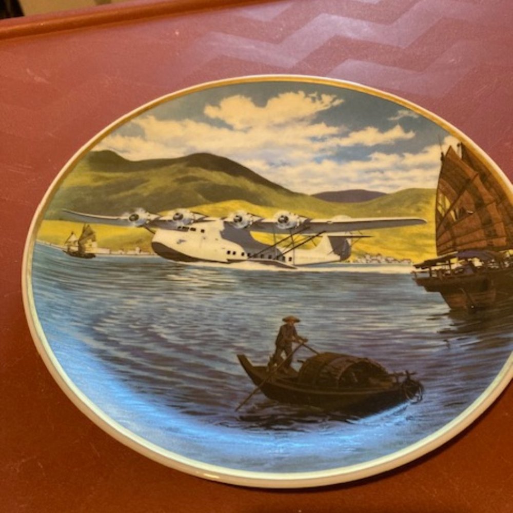 Pan Am Pioneer collector plate